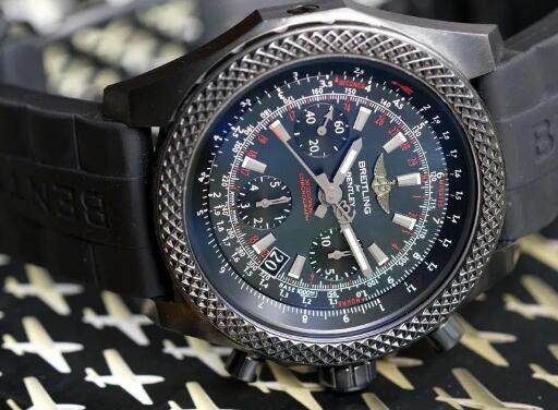 The special elements are eye-catching on the black dial.